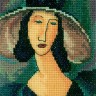 Набор для вышивания РТО EH336 Портрет женщины в шляпе