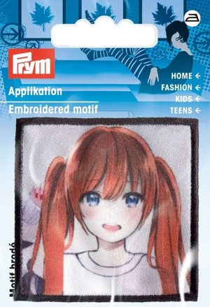 Prym 926084 Термоаппликация "Девочка с рыжими волосами"
