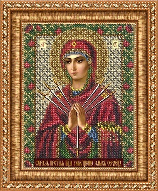 Мир багета Р037 329-1176_ПЛ Рама для иконы Русская искусница
