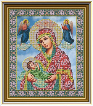 Galla Collection И032 Икона Божьей Матери Млекопитательница