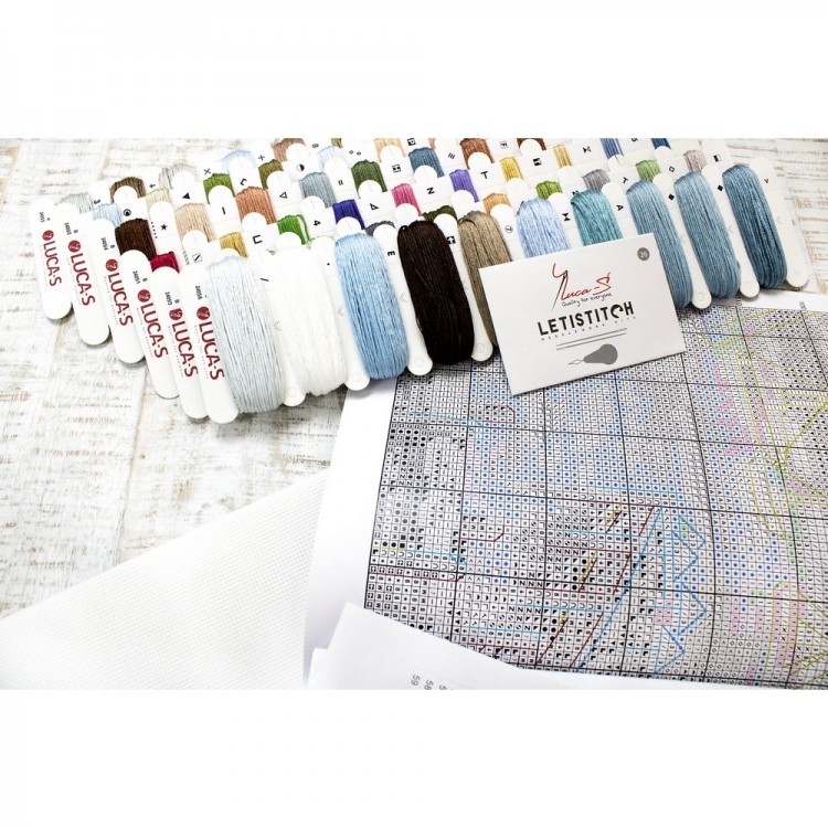 Набор для вышивания Luca-S B2405 Морской рай