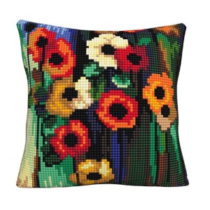 Collection D'Art 5513CK Подушка "Цветочные мотивы"