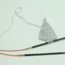 Addi 705-2 Спицы металлические круговые супергладкие addiChristmas, 150 см