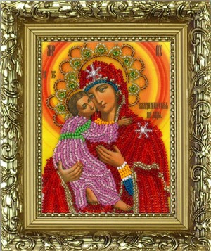Вышиваем бисером R-11 Владимирская Богородица