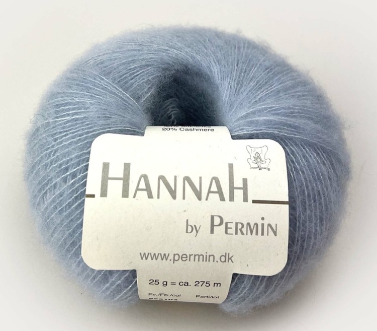 Пряжа для вязания Permin 880100 Hannah