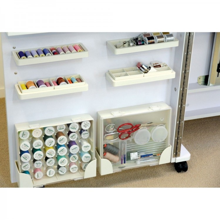 Hemline TLM.E-W001 Стол раскладной для швейной машины с раскройным местом ECLIPSE, белый