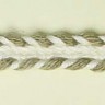 Matsa 1727/1 Тесьма декоративная "плетенка", ширина 8 мм, цвет бежевый