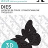 Docrafts XCU503603 Нож для вырубки 3D бабочка