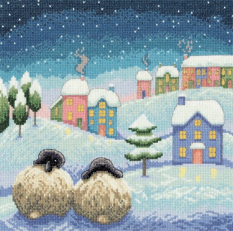 Набор для вышивания Bothy Threads XLP14 Theres Snow Place Like Home (Здесь Снежное Место Похоже На Дом)