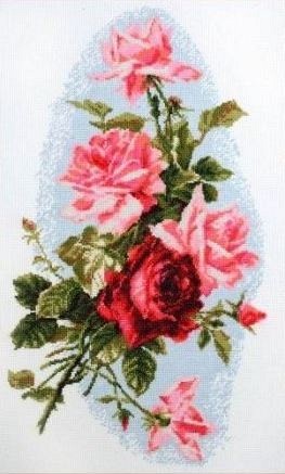 Набор для вышивания Палитра 01.012 Розовый шик