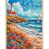 Набор для вышивания Collection D'Art BC8102 Цветочный берег