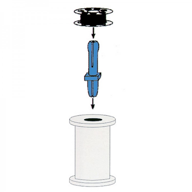 Hemline 137 Пластиковый переходник для шпулек