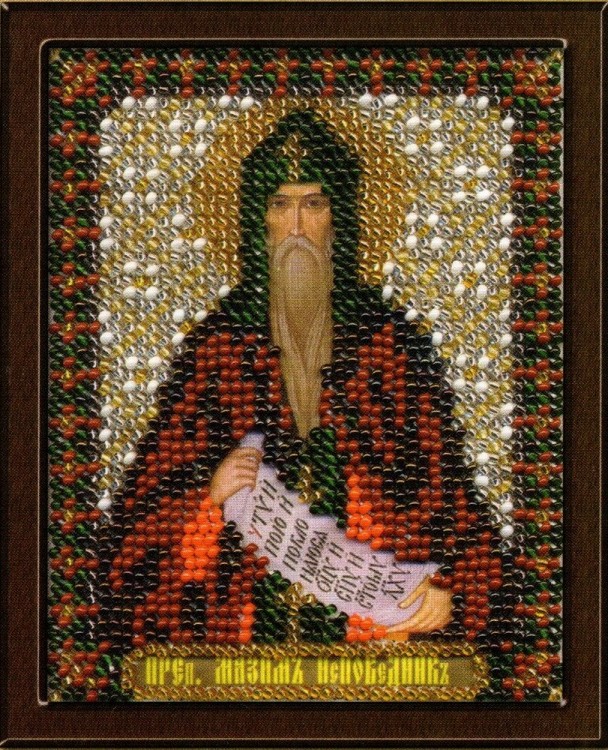 Набор для вышивания Панна CM-1214 (ЦМ-1214) Икона Преподобного Максима Исповедника