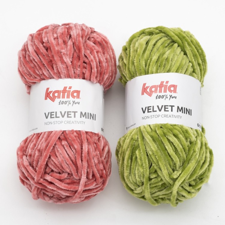 Пряжа для вязания Katia 1408 Velvet Mini