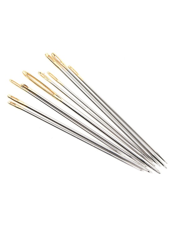 Hemline HGC214G.01 Иглы с золотым ушком, ассорти