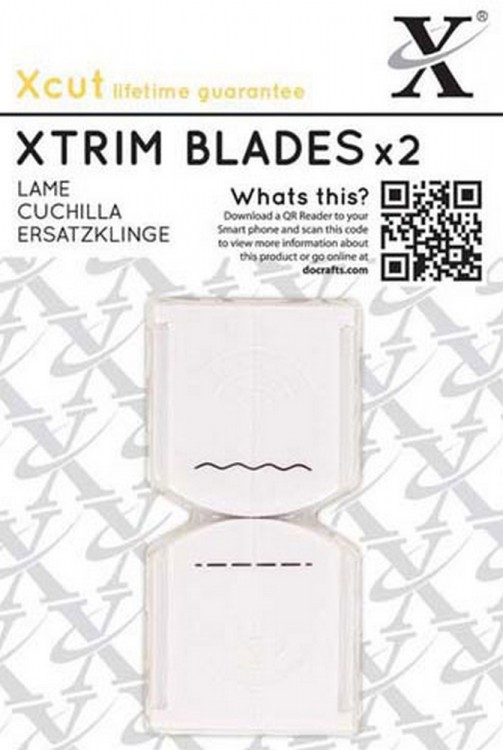 Docrafts XCU268503 Набор сменных лезвий Перфорированная линия и Волна к триммеру XCU268400