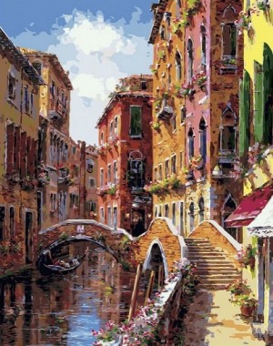 Белоснежка 257-AB Мосты и каналы Венеции