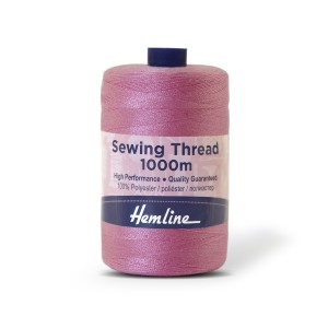 Hemline N4124.540 Нить универсальная для шитья, насыщенный розовый