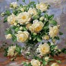 Белоснежка 373-AB Белые розы