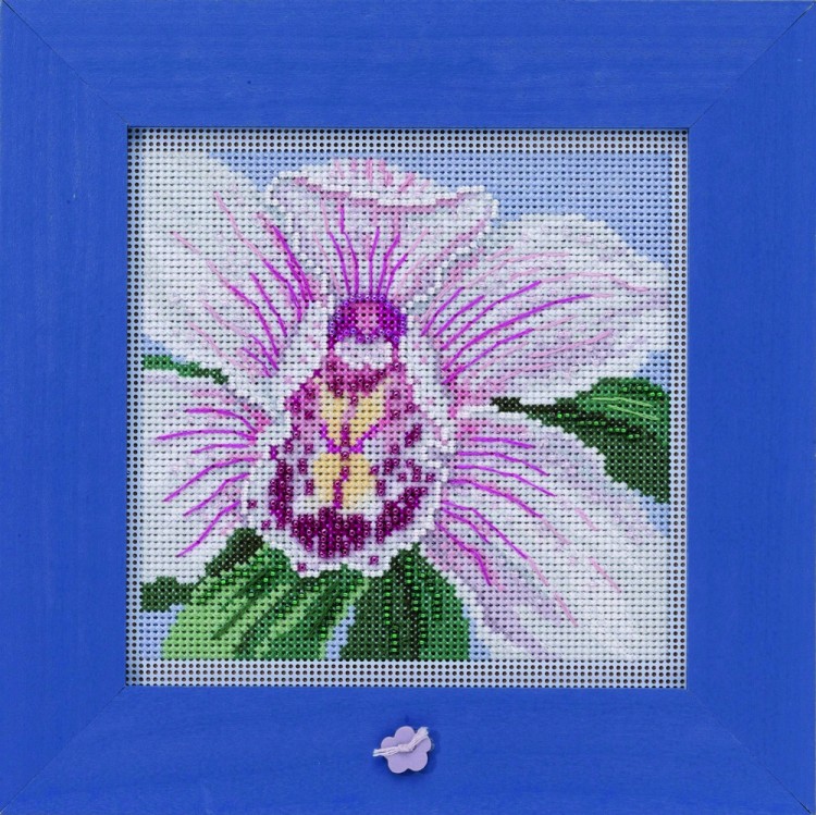 Набор для вышивания Mill Hill MH142014 White Orchid (Белая орхидея)