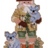 Набор для вышивания Mill Hill MH202331 Koala Santa (Санта с коалами)