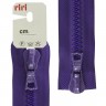 Riri 6016575/75/2507 Молния тракторная, разъемная, 2 замка, 8 мм, 75 cм, фиолетовый