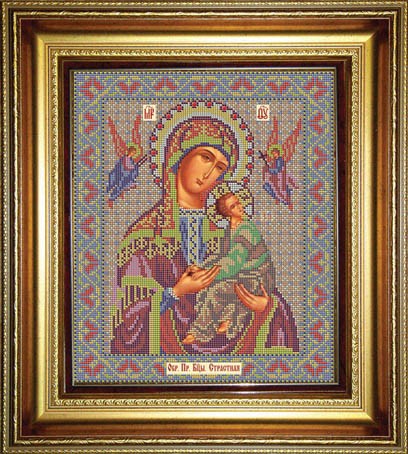 Набор для вышивания Galla Collection И039 Икона Божией Матери Страстная