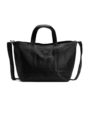 Muud QB-4701/Black Сумка-шоппер "Hiba w/zipper"