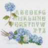 Набор для вышивания Thea Gouverneur 2088 Гортензия. Алфавит
