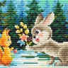 Набор для вышивания Многоцветница МКН 79-14 Встреча в лесу