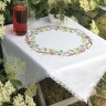 Набор для вышивания Anchor 09333 Summer Flowers Table (Салфетка "Летние цветы")