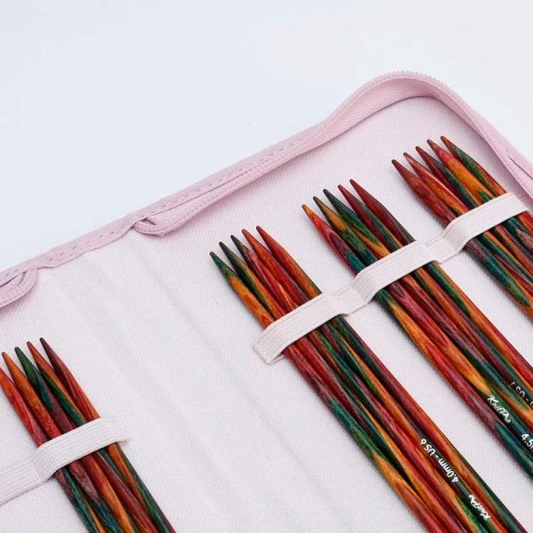 KnitPro 55516 Набор "Double" спиц чулочных "Symfonie 2", 20 см