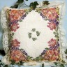 Набор для вышивания Candamar 80236 Tiger Lilies & Roses Pillow