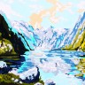 Collection D'Art 6128 Ткань с рисунком для вышивания