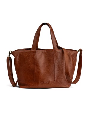 Muud QB-4701/Rich Brown Сумка-шоппер "Hiba w/zipper"