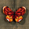 Набор для вышивания Permin 01-9410 Красная бабочка