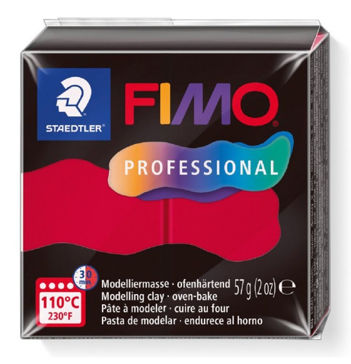 Fimo 8040-17 Полимерная глина "Professional" охра