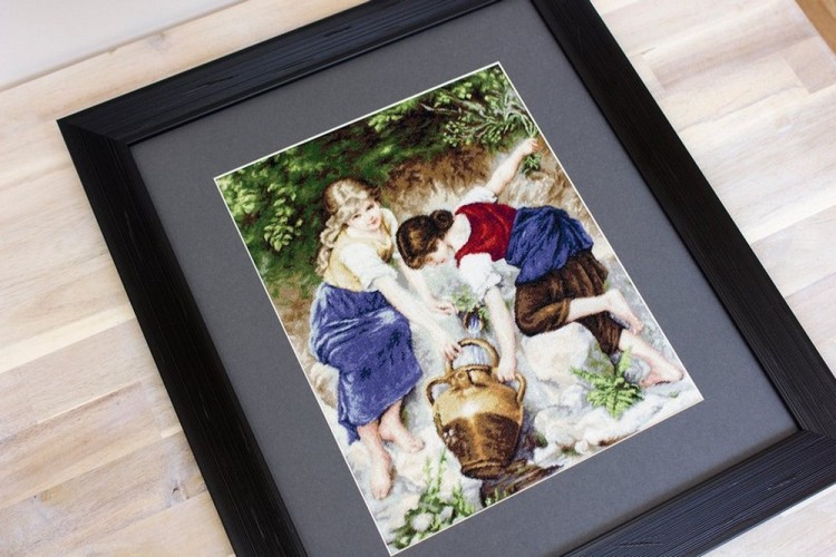 Набор для вышивания Luca-S G564 У фонтана