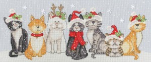 Bothy Threads XKTB11 Festive Felines (Праздничные Кошки)
