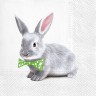 PAW Decor Collection SDL054400 Салфетка трехслойная для декупажа "Кролик"