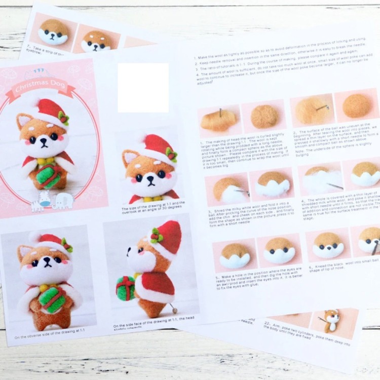 YoHobby yoli.032 Рождественский Сиба Ину