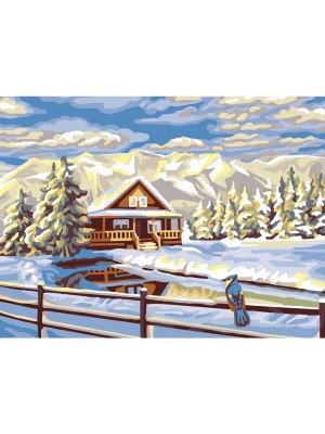 Collection D'Art 10516W Ткань с рисунком для вышивания