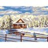 Collection D'Art 10516W Ткань с рисунком для вышивания