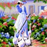 Collection D'Art 6033 Ткань с рисунком для вышивания
