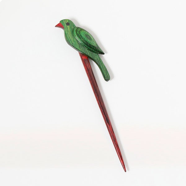KnitPro 20929 Застежка фибула, серия Flora - Веселый попугай