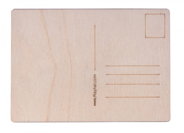 Rayher 62843505 Набор почтовых открыток из дерева