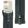 Riri 6016575/75/2723 Молния тракторная, разъемная, 2 замка, 8 мм, 75 cм, темно-зеленый