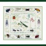 Набор для вышивания Le Bonheur des Dames 1192 Les Insectes (Насекомые)