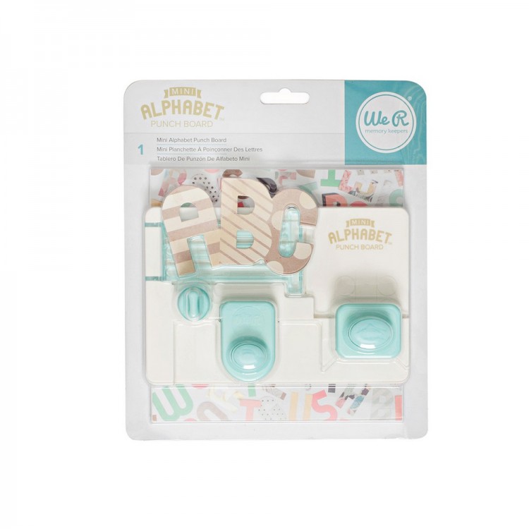 Rayher 60709000 Доска для вырубки букв "Mini Alphabet"