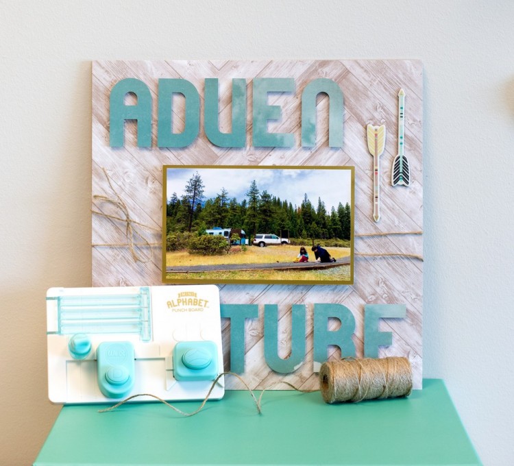 Rayher 60709000 Доска для вырубки букв "Mini Alphabet"